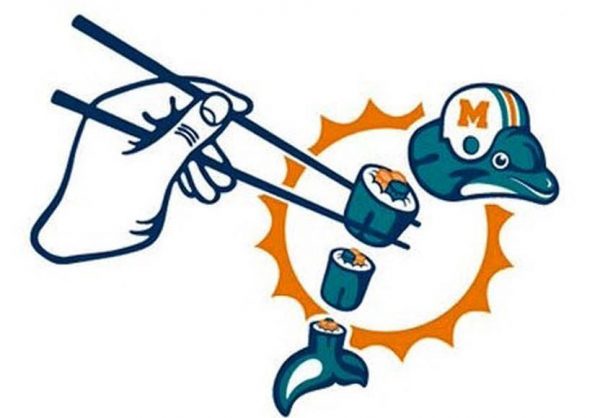 Sarcastic rendering of a newMiami Dolphins Logo for the 2019 Season