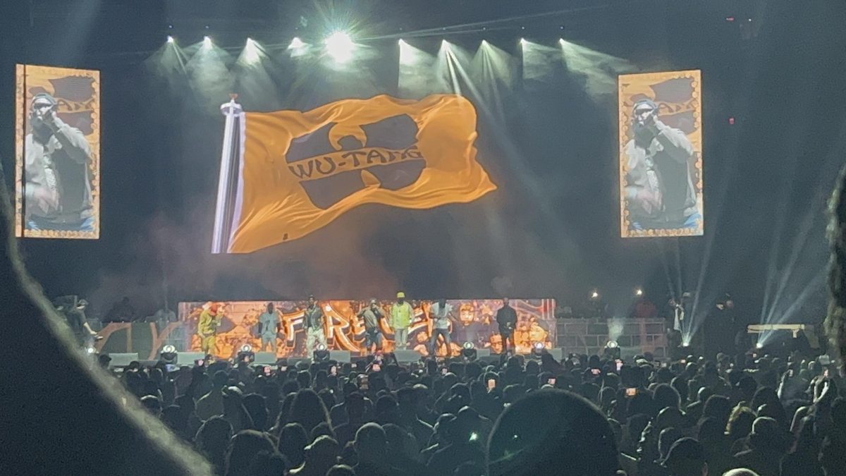 Wu-Tang on stage at MSG
