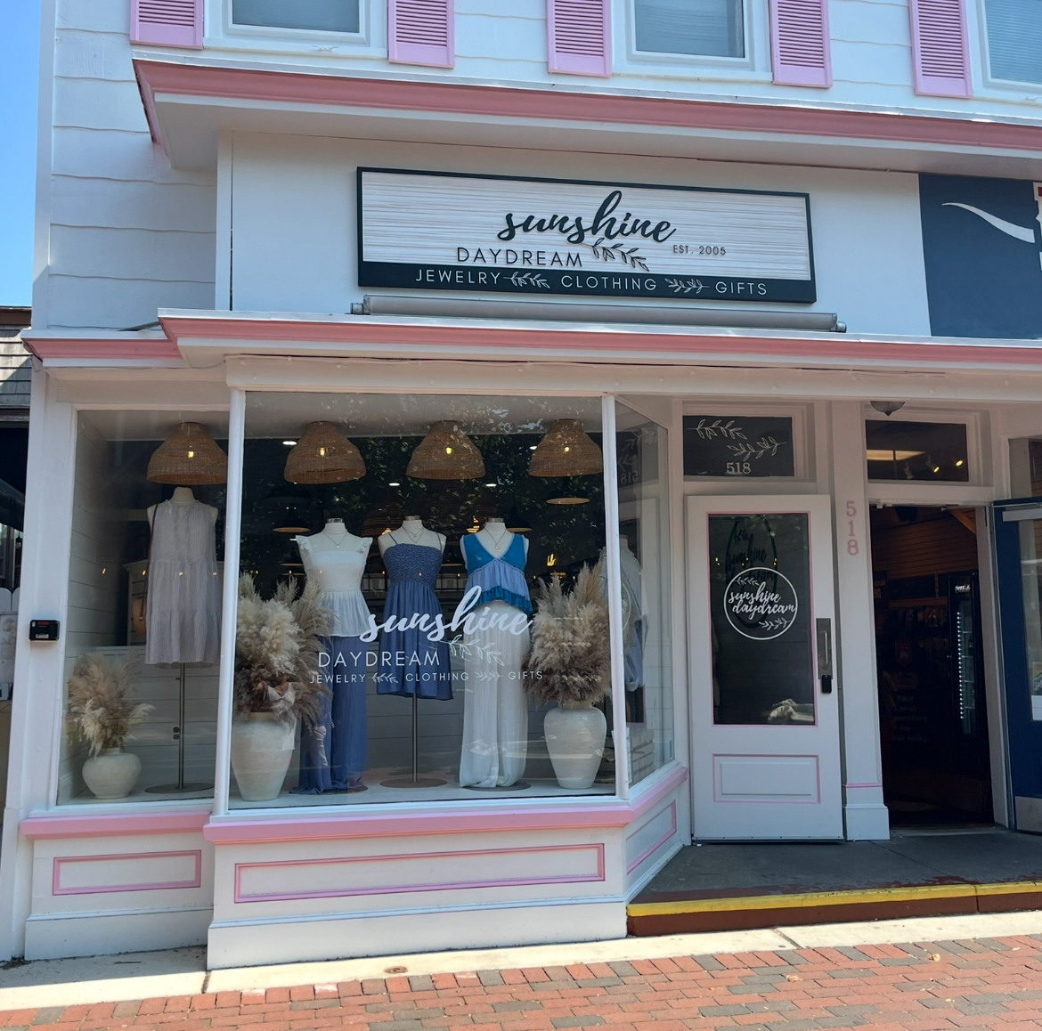 Sunshine Daydream's Cape May location. 518 Washington St. Mall, Cape May NJ. 