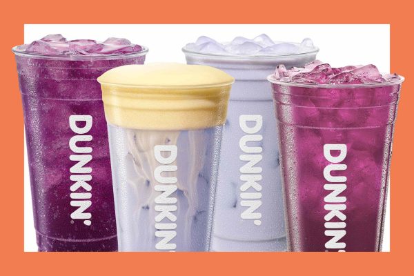 Dunkin's lavender lineup
