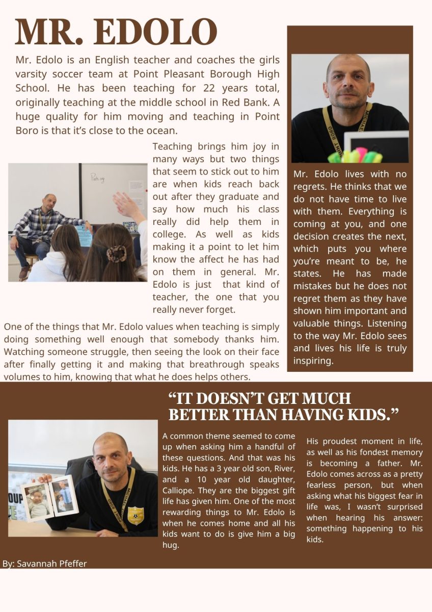 Photojournalism: Teacher Appreciation Week - Mr. Edolo